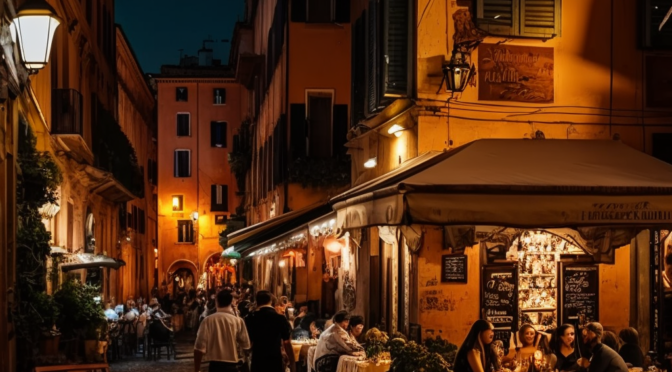 Nightlife Scene of Rome